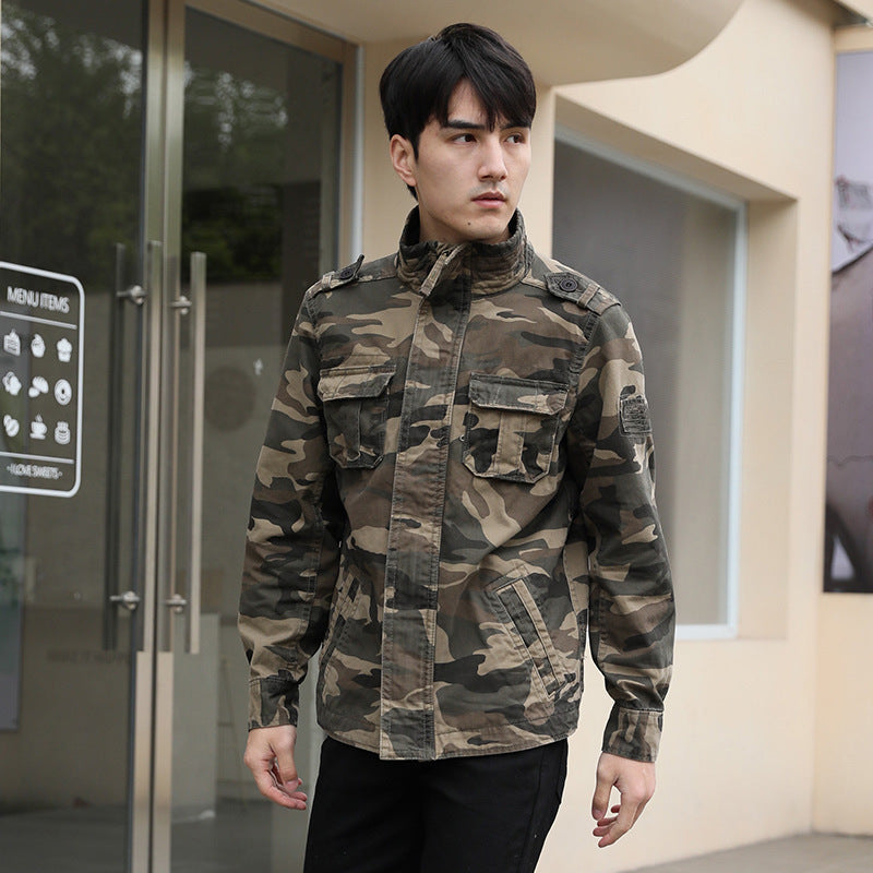 Autumn Men's Camouflage Work Jacket: Your Perfect Companion for the Season